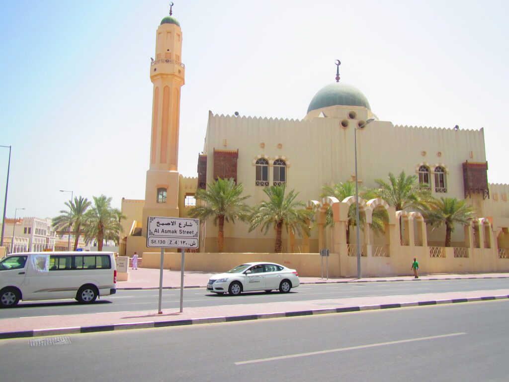 中東カタールのドーハのモスク