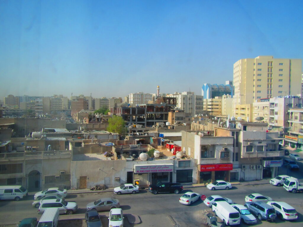 中東カタールのドーハの街並み